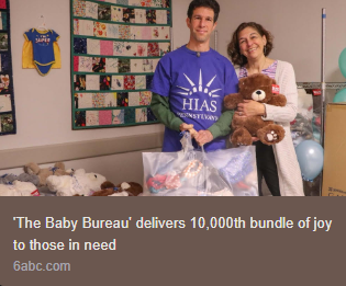 ‘The Baby Bureau’ delivers 10,000th bundle of joy to those in need